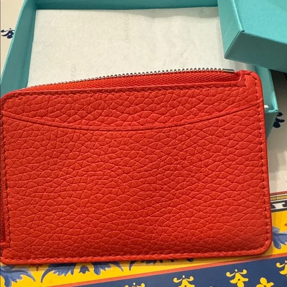 Tiffany & Co. Coral Card Holder - Picture 4 of 5
